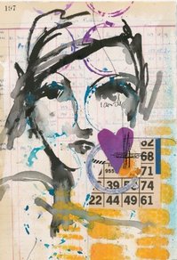 Art journal courage - dina wakley - Samantha Packer